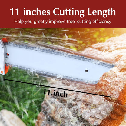 42.7CC Gas Pole Saw, 16-FT Height Reachable Tree Trimmer