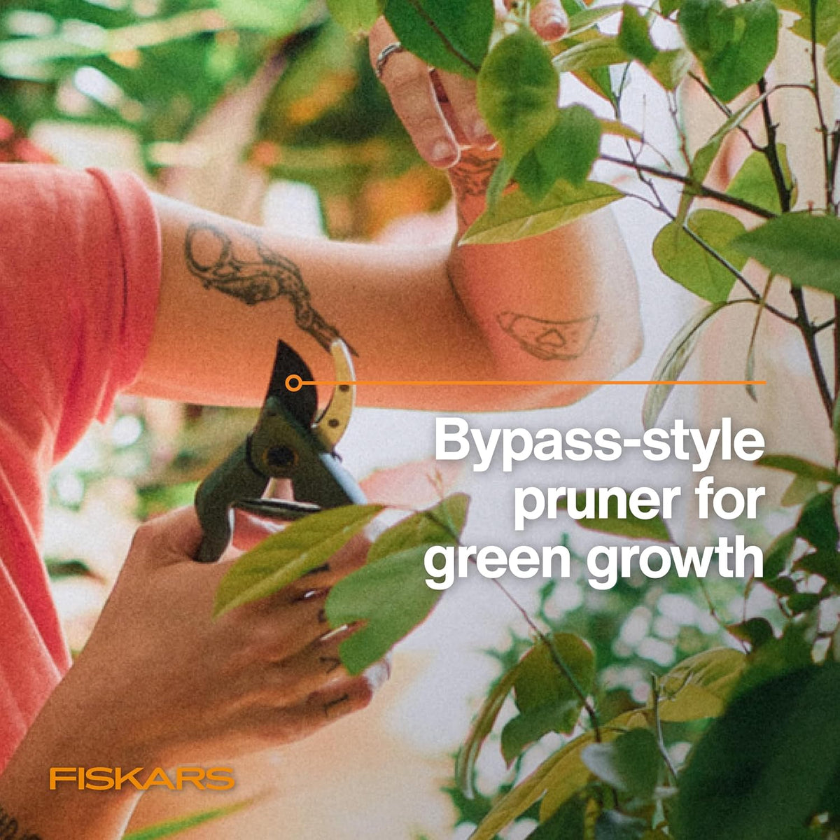 7" Plant Sculpting Bypass Pruners & Holder, 1/2" Cut Capacity