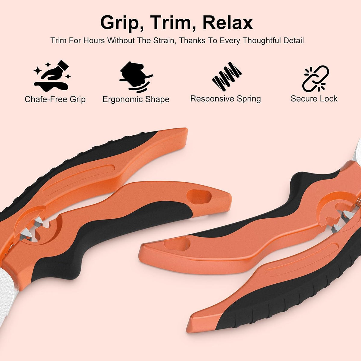 Tin Snips - Stainless Steel Utility Scissors, Wire Cutters Heavy Duty