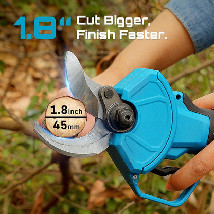 Electric Pruning Shears 4 Modes, 1.8” Cut Electric Pruners Cordless