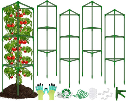 Tomato Cages for Garden,3 Pack Tomato Cage Trellis,Garden Cage Heavy Duty