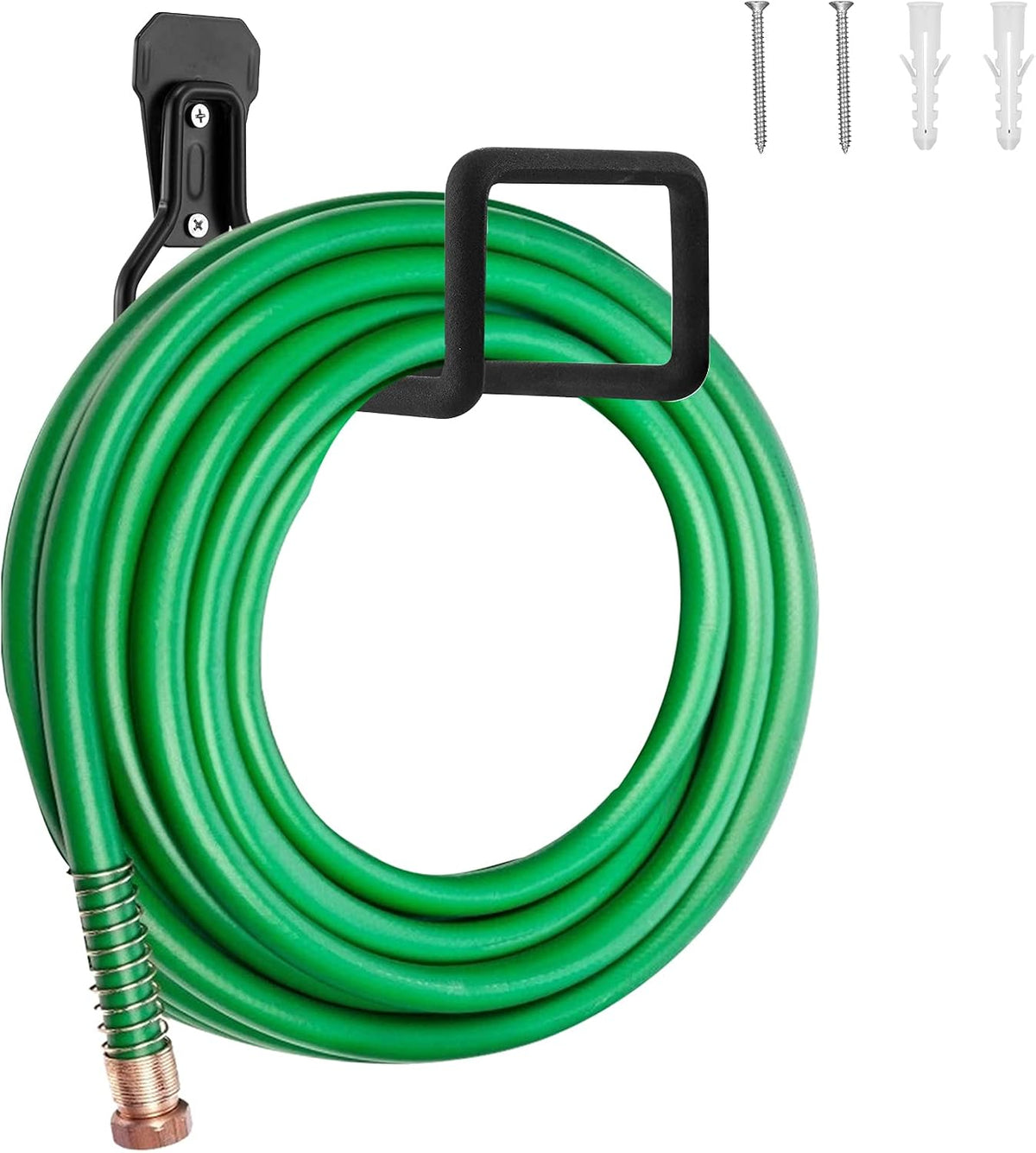 Hose Hanger, Heavy Duty Metal Hose Holder Wall Mount, Hook for Garden Hose/Expandable Hose/Hose Reel/Water Hose/Pocket Hose/Flexable Hose/Magic Hose 100 Ft
