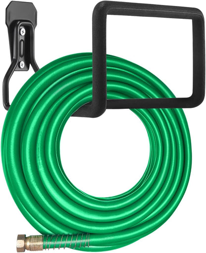 Hose Hanger, Heavy Duty Metal Hose Holder Wall Mount, Hook for Garden Hose/Expandable Hose/Hose Reel/Water Hose/Pocket Hose/Flexable Hose/Magic Hose 100 Ft