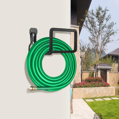 Hose Hanger, Heavy Duty Metal Hose Holder Wall Mount, Hook for Garden Hose/Expandable Hose/Hose Reel/Water Hose/Pocket Hose/Flexable Hose/Magic Hose 100 Ft
