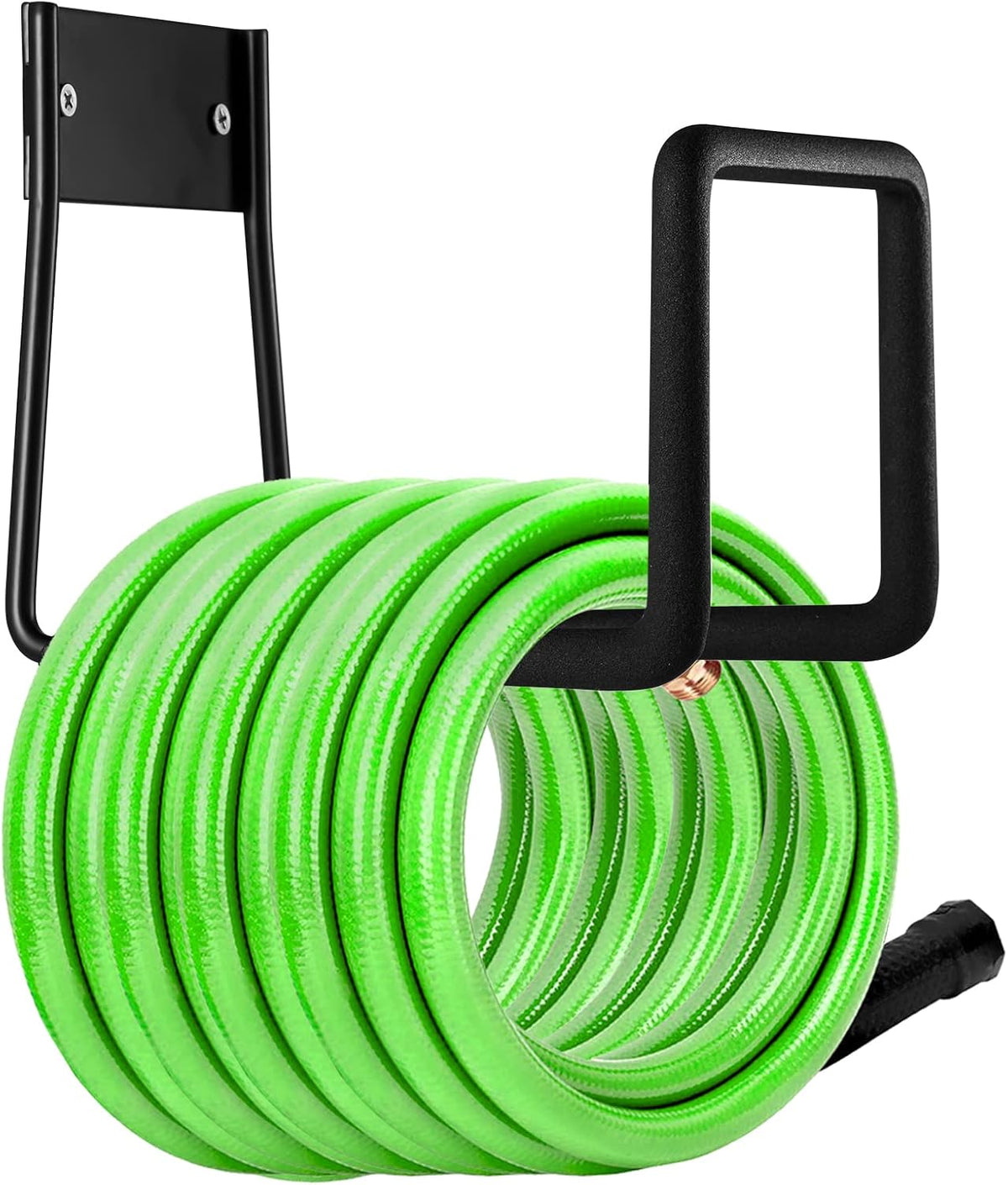 Hose Hanger, Heavy Duty Metal Hose Holder Wall Mount, Hook for Garden Hose/Expandable Hose/Hose Reel/Water Hose/Pocket Hose/Flexable Hose/Magic Hose 100 Ft