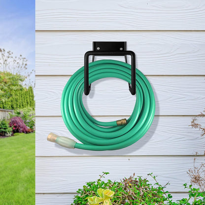 Hose Hanger, Heavy Duty Metal Hose Holder Wall Mount, Hook for Garden Hose/Expandable Hose/Hose Reel/Water Hose/Pocket Hose/Flexable Hose/Magic Hose 100 Ft