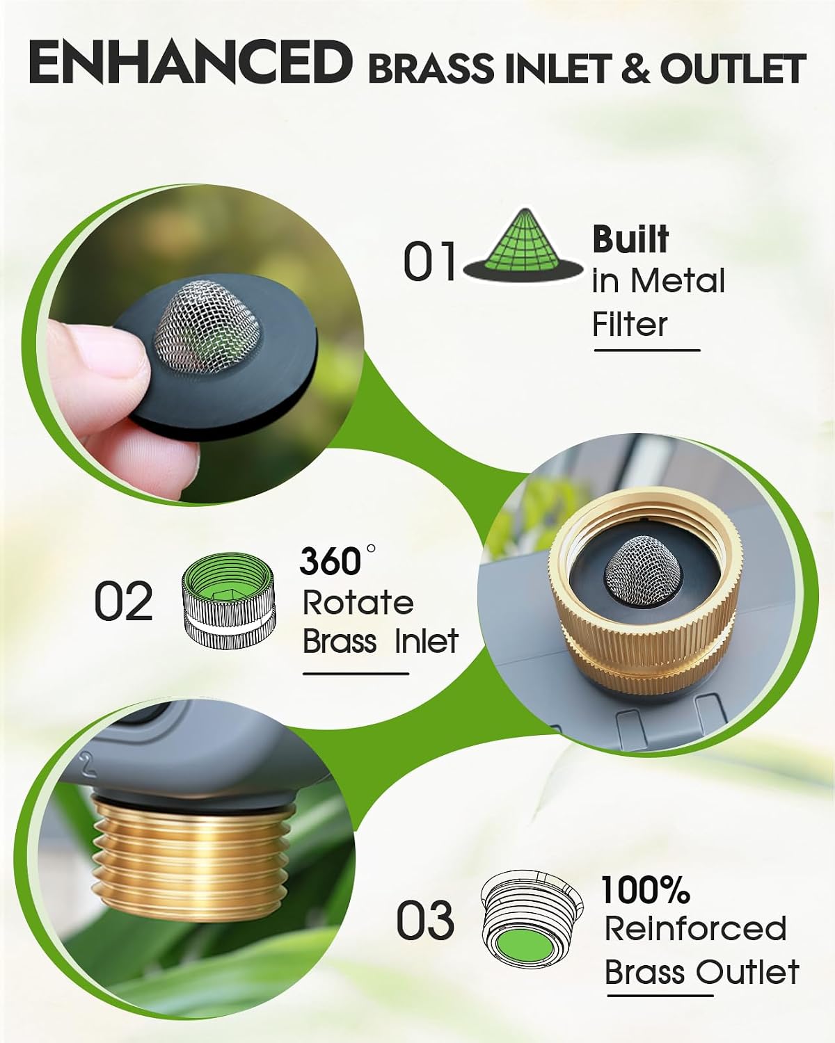 2-Zone Sprinkler Timer, Programmable Garden Hose Timer with Auto/Manual/Rain Delay Modes | Water-Saving Irrigation Controller for Lawn, Yard & Drip Systems | Waterproof Design & Easy Setup