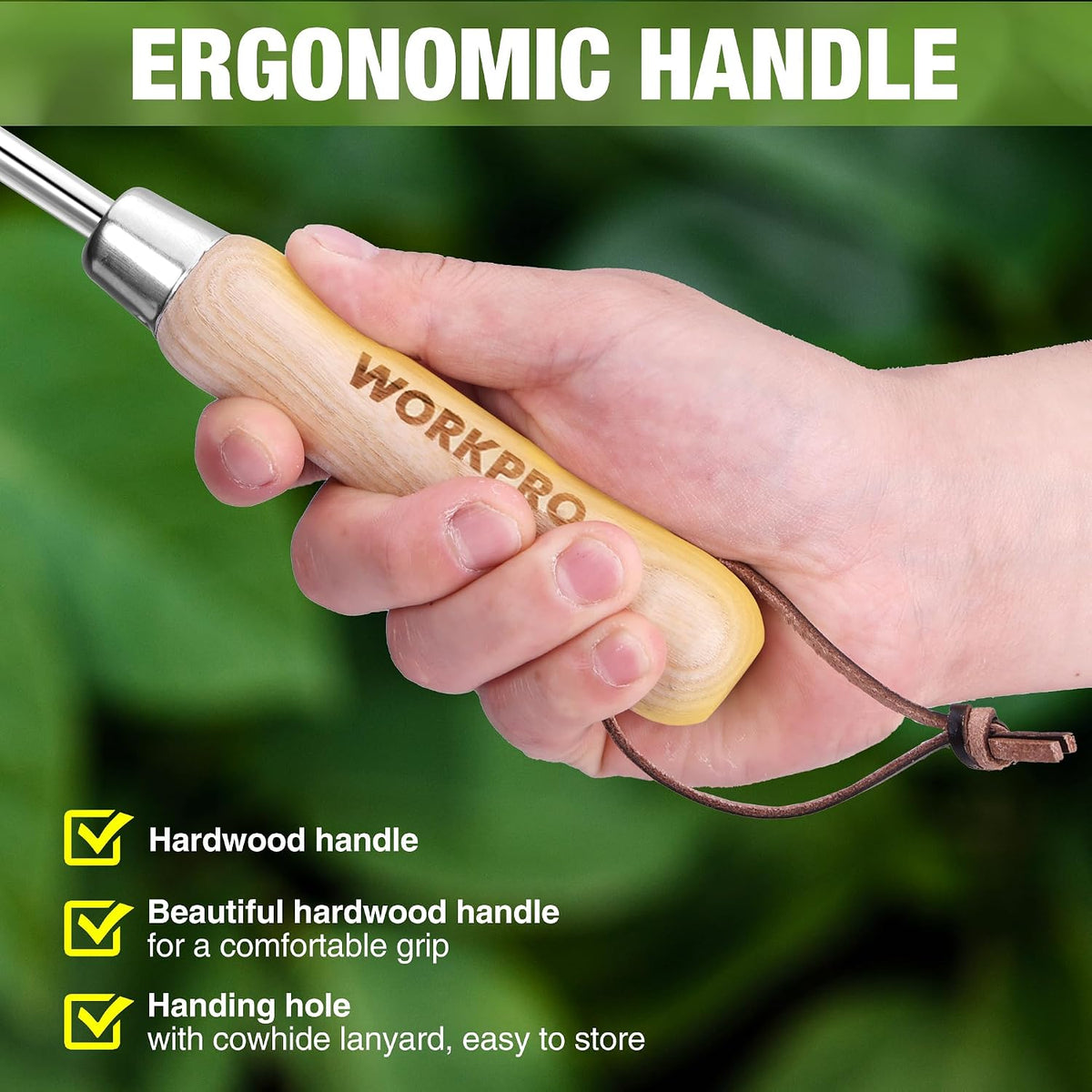 Crack Weeder, 12.5" Stainless Steel Crevice Weeding Tool