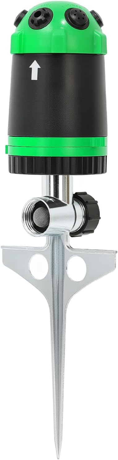 Turbo Oscillating Sprinklers for Yard,Sprinkler with Weighted Base