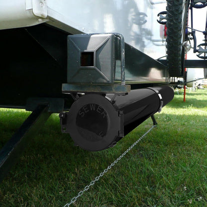 RV Adjustable EZ Hose Carrier TR5094BK, 50-94 Inch, Black