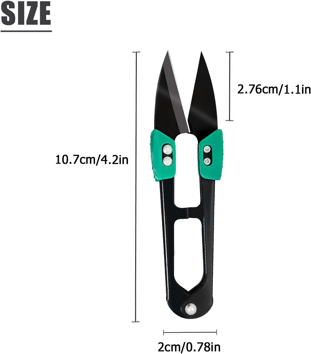 4pcs Modern Carbon Steel Scissors, Fabric, Yarn, Thread Cutter, Embroidery, Knitting, Sewing, Garden, Bonsai