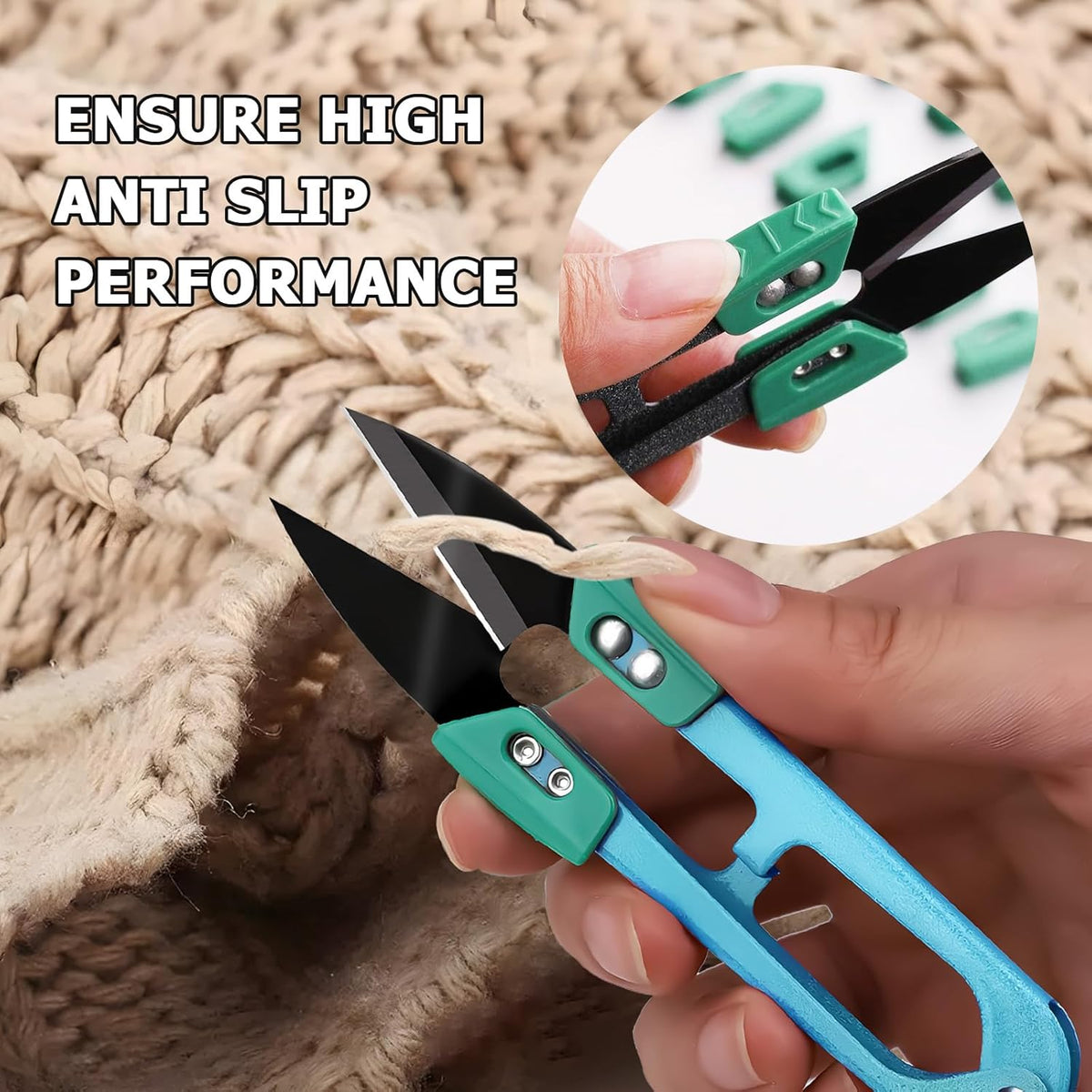 4pcs Modern Carbon Steel Scissors, Fabric, Yarn, Thread Cutter, Embroidery, Knitting, Sewing, Garden, Bonsai