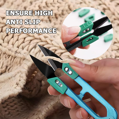 4pcs Modern Carbon Steel Scissors, Fabric, Yarn, Thread Cutter, Embroidery, Knitting, Sewing, Garden, Bonsai