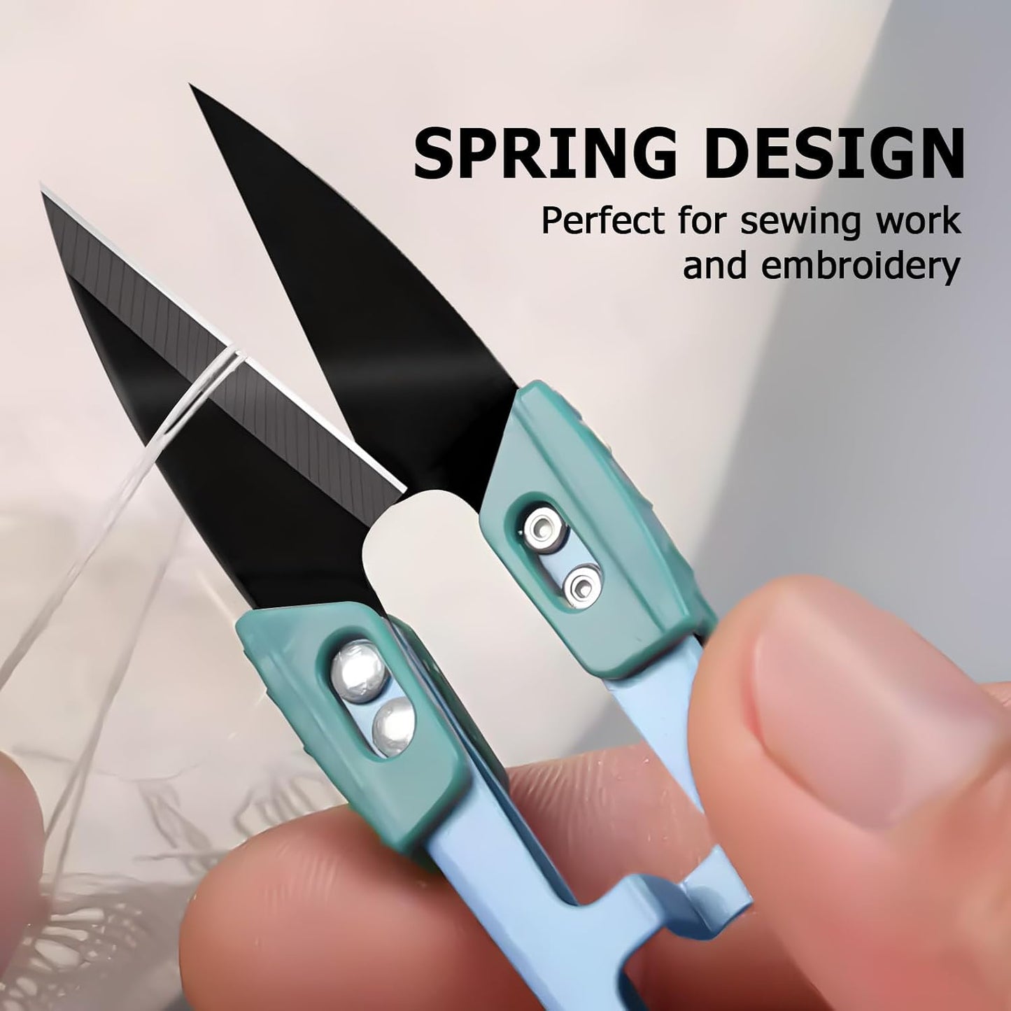 4pcs Modern Carbon Steel Scissors, Fabric, Yarn, Thread Cutter, Embroidery, Knitting, Sewing, Garden, Bonsai