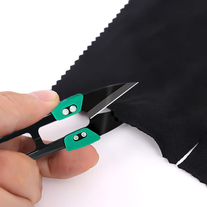 4pcs Modern Carbon Steel Scissors, Fabric, Yarn, Thread Cutter, Embroidery, Knitting, Sewing, Garden, Bonsai