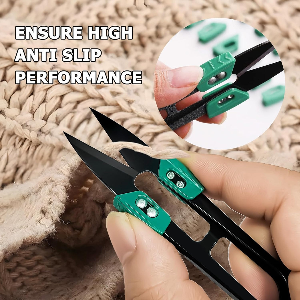 4pcs Modern Carbon Steel Scissors, Fabric, Yarn, Thread Cutter, Embroidery, Knitting, Sewing, Garden, Bonsai
