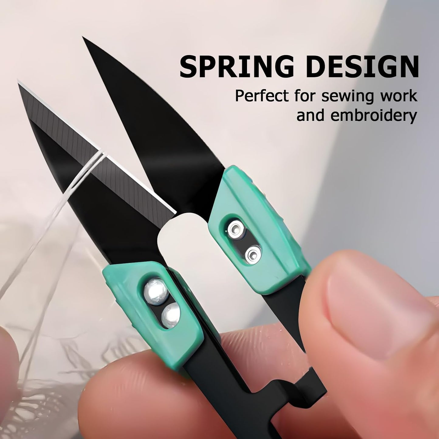 4pcs Modern Carbon Steel Scissors, Fabric, Yarn, Thread Cutter, Embroidery, Knitting, Sewing, Garden, Bonsai