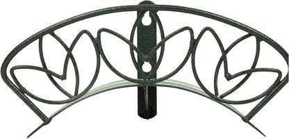 Heavy Duty Wall-Mounted Hose Hanger - Classic Design, Green