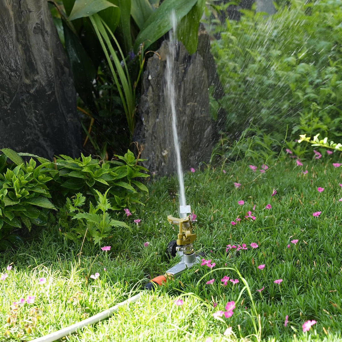 Wheeled Impact Sprinkler, 85ft. Dia., 6,500 Sq. Ft., 3/4in.