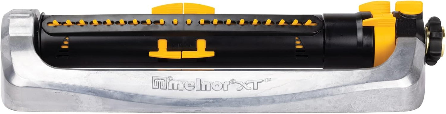 XT Oscillating Sprinkler, 4500 Sq Ft: Flow, Width & Range Adjust
