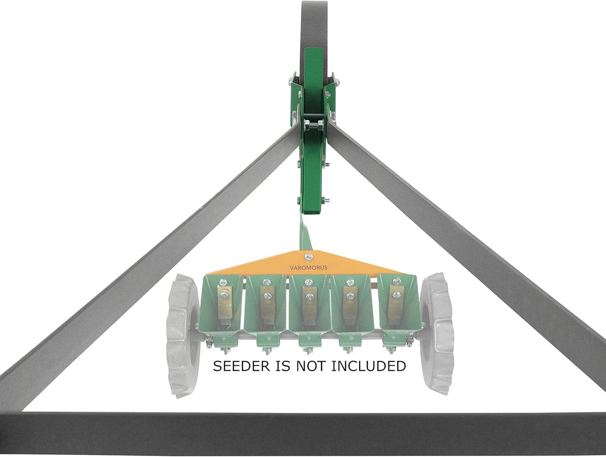 High Wheel Cultivator, Self Cleaning Steel Single Wheel Hoe, Modular Plow Garden Tool for Gardening