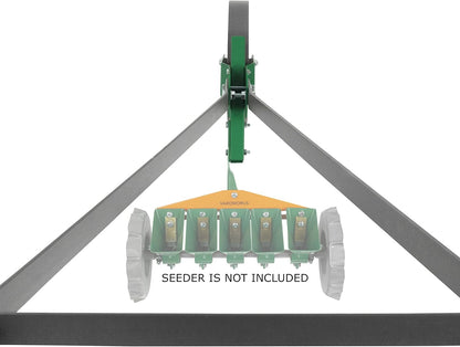 High Wheel Cultivator, Self Cleaning Steel Single Wheel Hoe, Modular Plow Garden Tool for Gardening