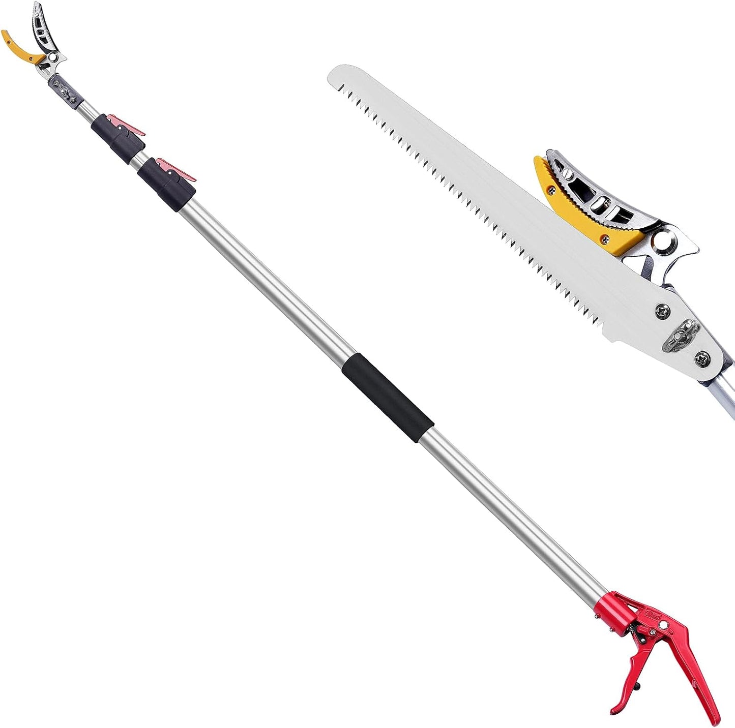 Telescoping Tree Pruner 4.6-10 FT with Pole Saw