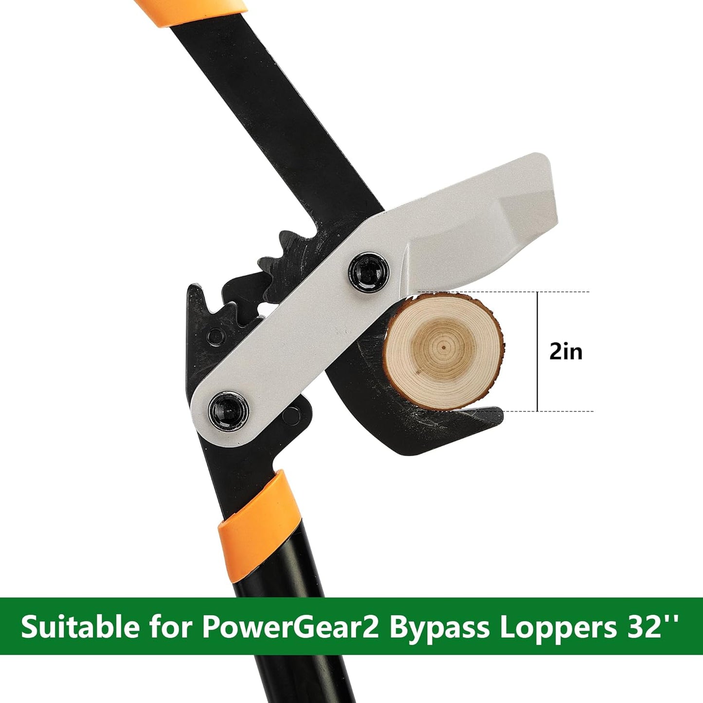 2 Pcs SK5 Steel Lopper Replacement Blade-Bypass Lopper Blades for Tree Trimming-Replacement Blade Garden Tools Fit for PowerGear2