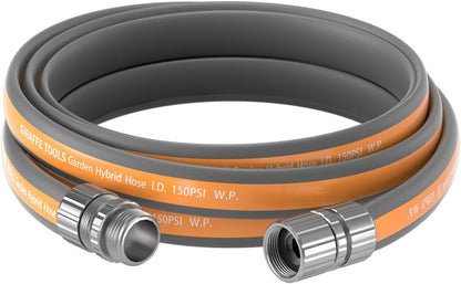 10FT Garden Hose Lay Flat Lightweight Flexible Water Hose
