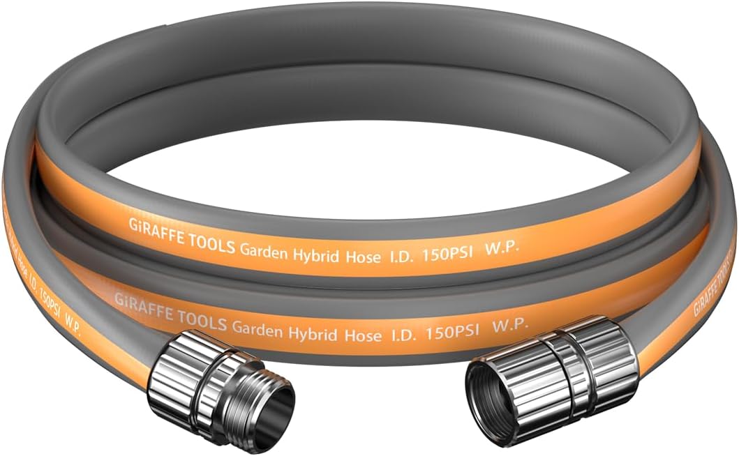 10FT Garden Hose Lay Flat Lightweight Flexible Water Hose