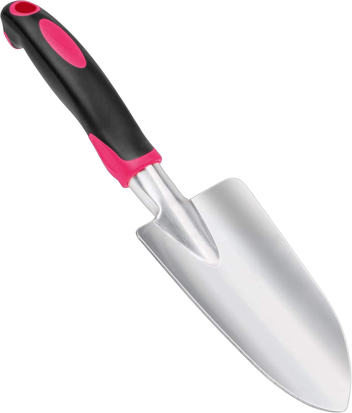 Garden Shovel Garden Hand Trowel, Heavy Duty Hand Shovel with Ergonomic Handle, Small Gardening Tools for Digging, Rust Resistant Gardening Spade Trowel Tools, Orange