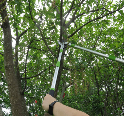 Bypass Lopper with Extendable, Anvil Lopper Heavy Duty, Tree Trimmer Telescopic 26-41 Inch, Garden Pruner 5 Sections Handle Adjustment, Branch Cutter with 2 Inch Cut Capacity