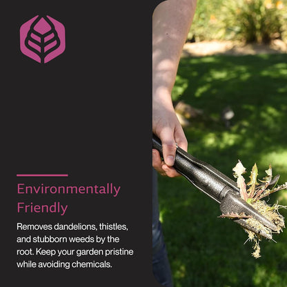 IRKT-1000 Rocket Weeder - Stand-Up Weeder for Lawn Care - Ergonomic & Easy to Use - Power-Coated Steel Construction - Rust-Resistant - Eco-Friendly - Comfortable Length & Long Handle