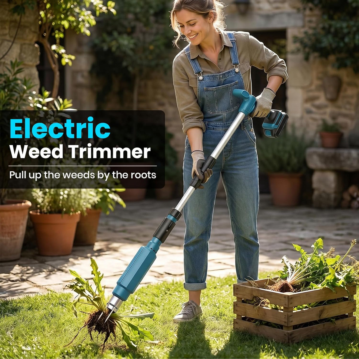 Electric Weed Puller Tool for Makita 18V (NO Battery)