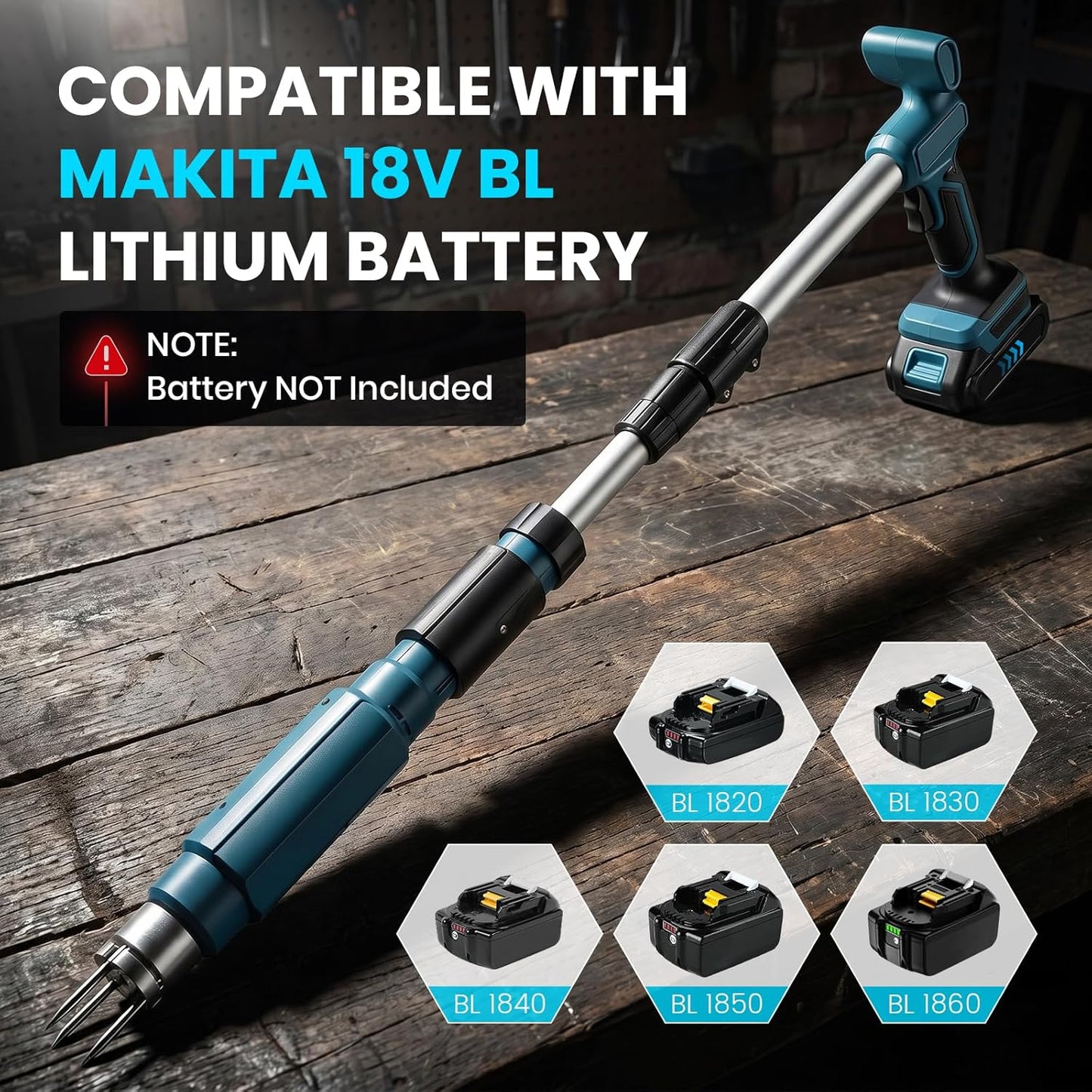 Electric Weed Puller Tool for Makita 18V (NO Battery)