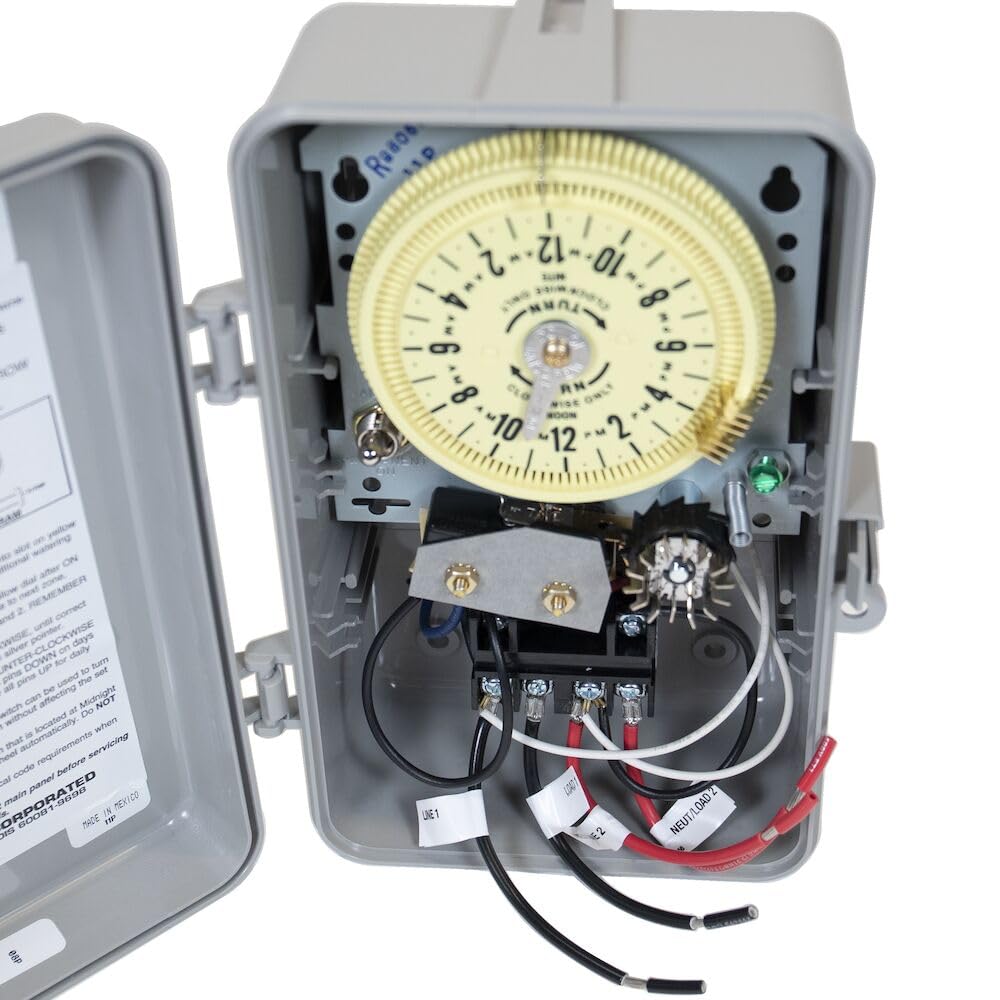 R8806P101C Sprinkler Irrigation Timer - Customizable Water Conservation, Rain-Ready Design, Reliable & Versatile Outdoor Sprinkler - Irrigation Timer with 14-Day Skipper