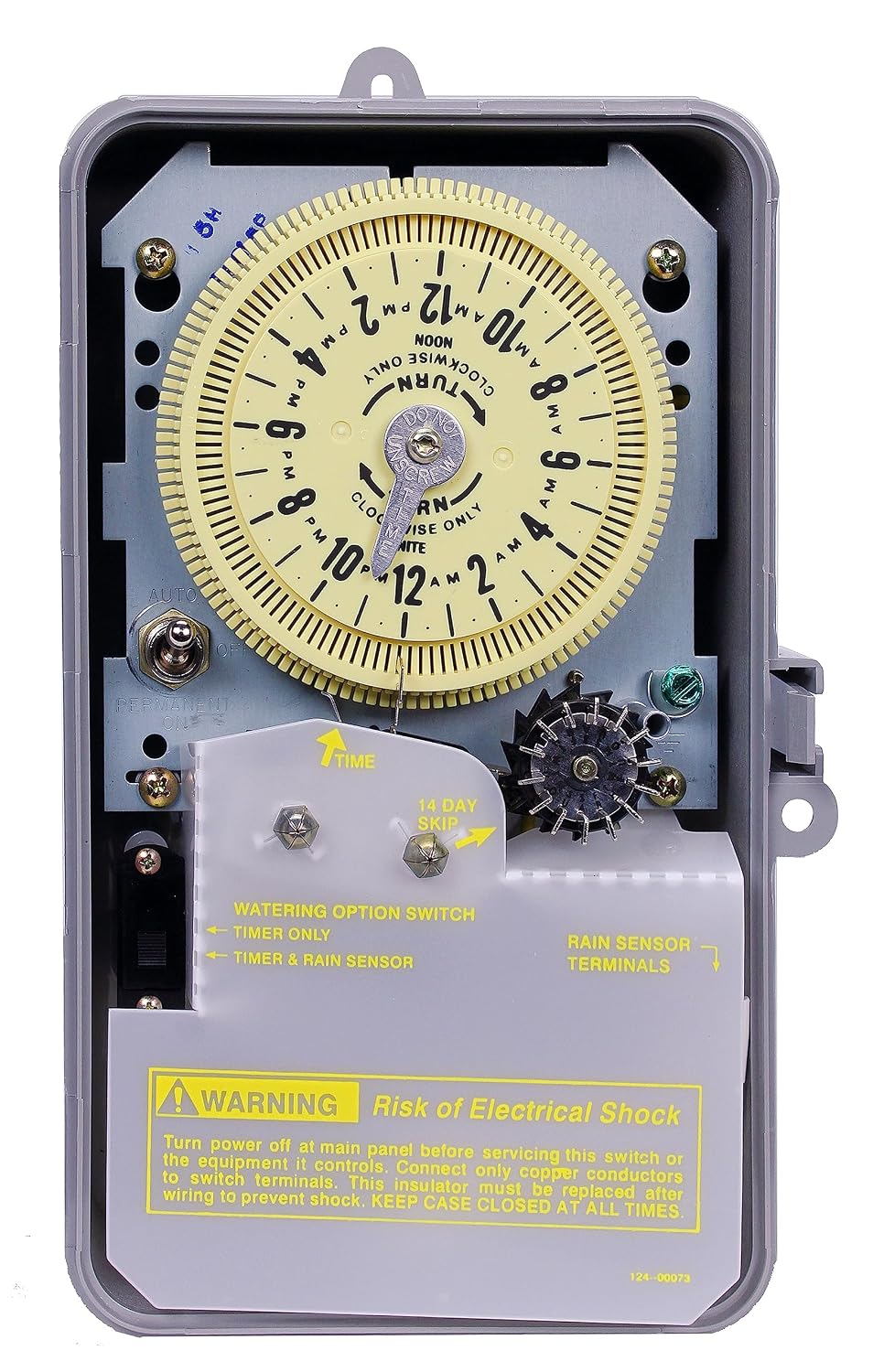R8806P101C Sprinkler Irrigation Timer - Customizable Water Conservation, Rain-Ready Design, Reliable & Versatile Outdoor Sprinkler - Irrigation Timer with 14-Day Skipper