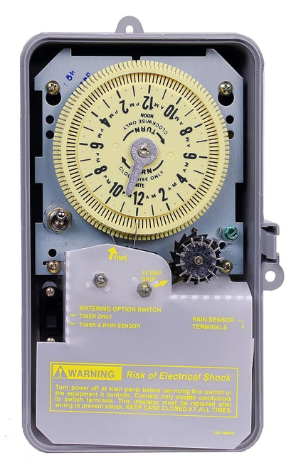 R8806P101C Sprinkler Irrigation Timer - Customizable Water Conservation, Rain-Ready Design, Reliable & Versatile Outdoor Sprinkler - Irrigation Timer with 14-Day Skipper