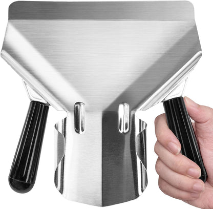 Polycarbonate French Fry Popcorn Scoop, Right Handle
