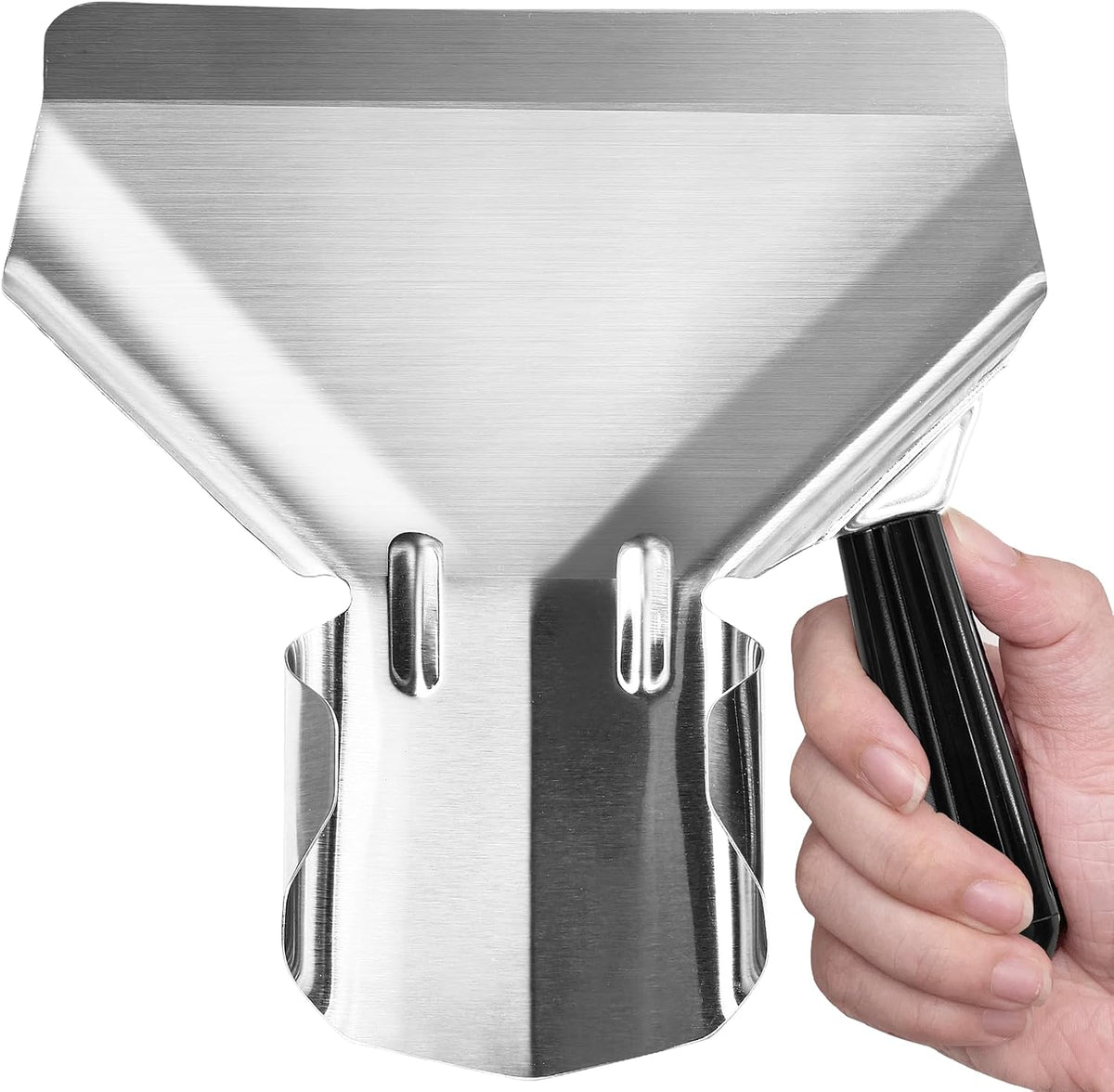 Polycarbonate French Fry Popcorn Scoop, Right Handle