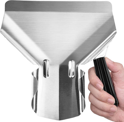 Polycarbonate French Fry Popcorn Scoop, Right Handle