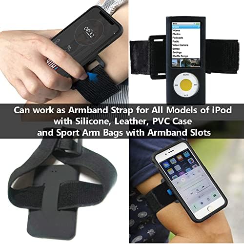 3 Packs Elastic Hook and Loop Cinch Straps for Car Visor Glasses Holder, Adjustable Storage Strap Extension Cord Wrap Magic Securing Organizer for Camping Gear, Yoga Mat, Knee Pad Strap