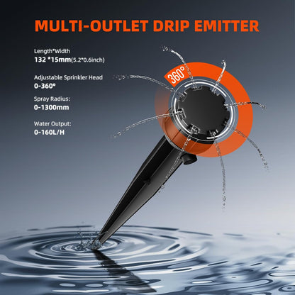 Drip Irrigation Kit with Bucket Indoor Plant Watering System