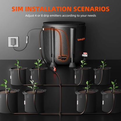 Drip Irrigation Kit with Bucket Indoor Plant Watering System