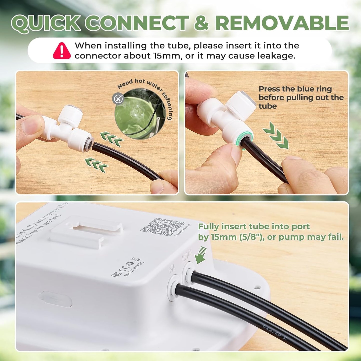 Solar Drip Irrigation System with Timer, Automatic Plant Watering