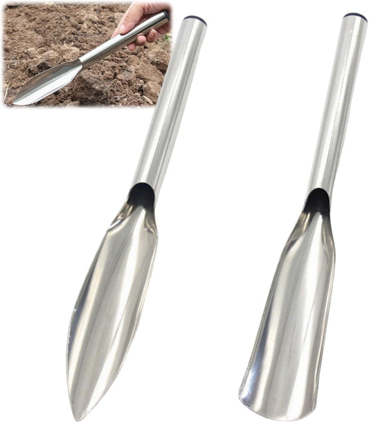 2 Piece Stainless Steel Gardening Tool Set