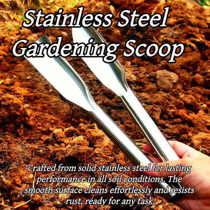 2 Piece Stainless Steel Gardening Tool Set