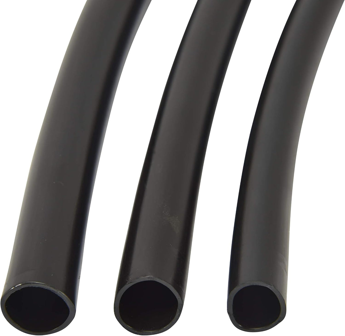 052020P 1/2-Inch Drip Irrigation Water Supply Tubing, For Garden Irrigation Drippers, Emitters, and Systems, Black Polyethylene