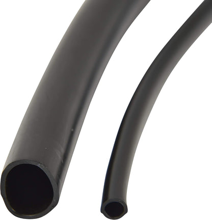 052020P 1/2-Inch Drip Irrigation Water Supply Tubing, For Garden Irrigation Drippers, Emitters, and Systems, Black Polyethylene