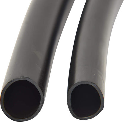 052020P 1/2-Inch Drip Irrigation Water Supply Tubing, For Garden Irrigation Drippers, Emitters, and Systems, Black Polyethylene